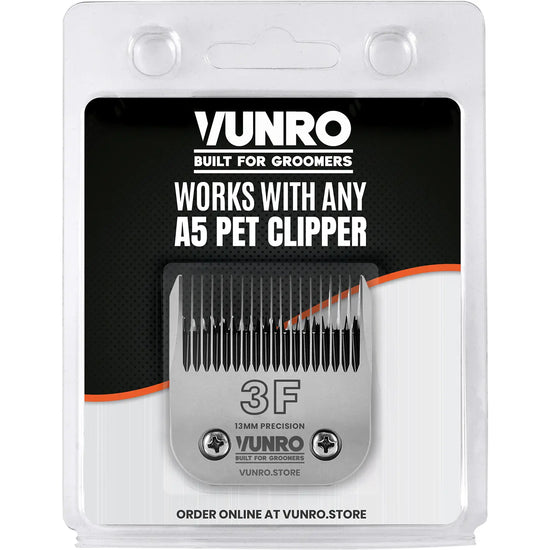Full Set of High Carbon Stainless Steel Clipper Blades by VUNRO