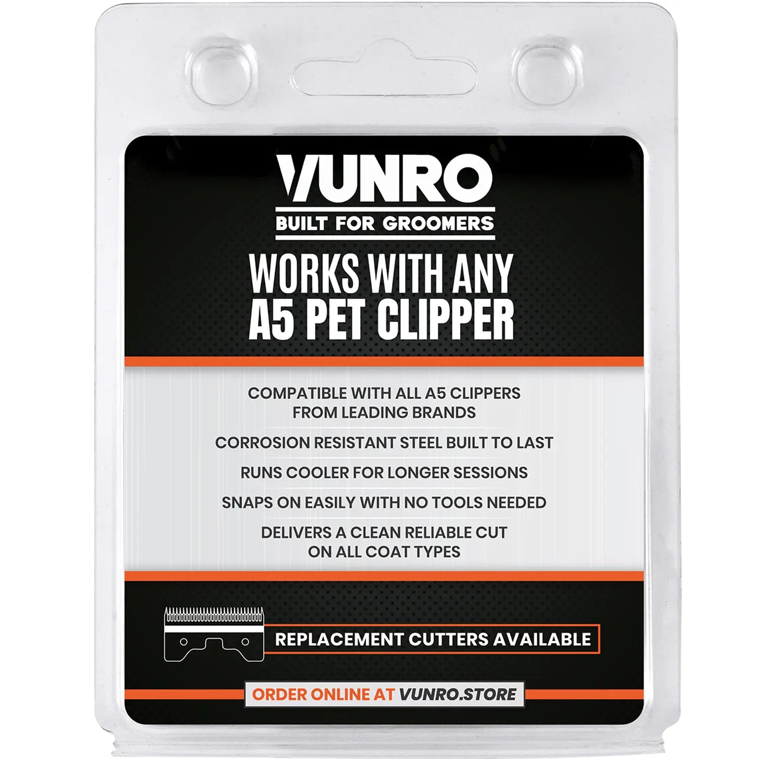 #2 Ceramic Skip Tooth Dog Clipper Blade (16mm) by VUNRO