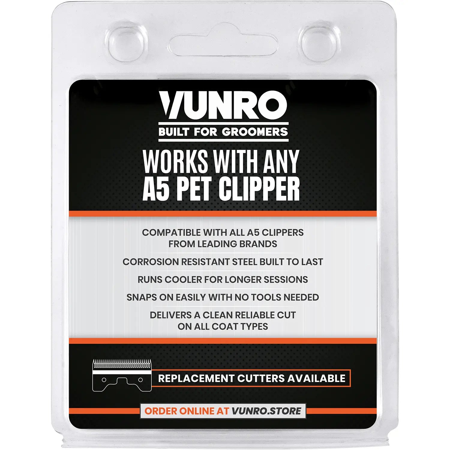 5FW Ceramic Dog Clipper Blade (6.4 mm) by VUNRO